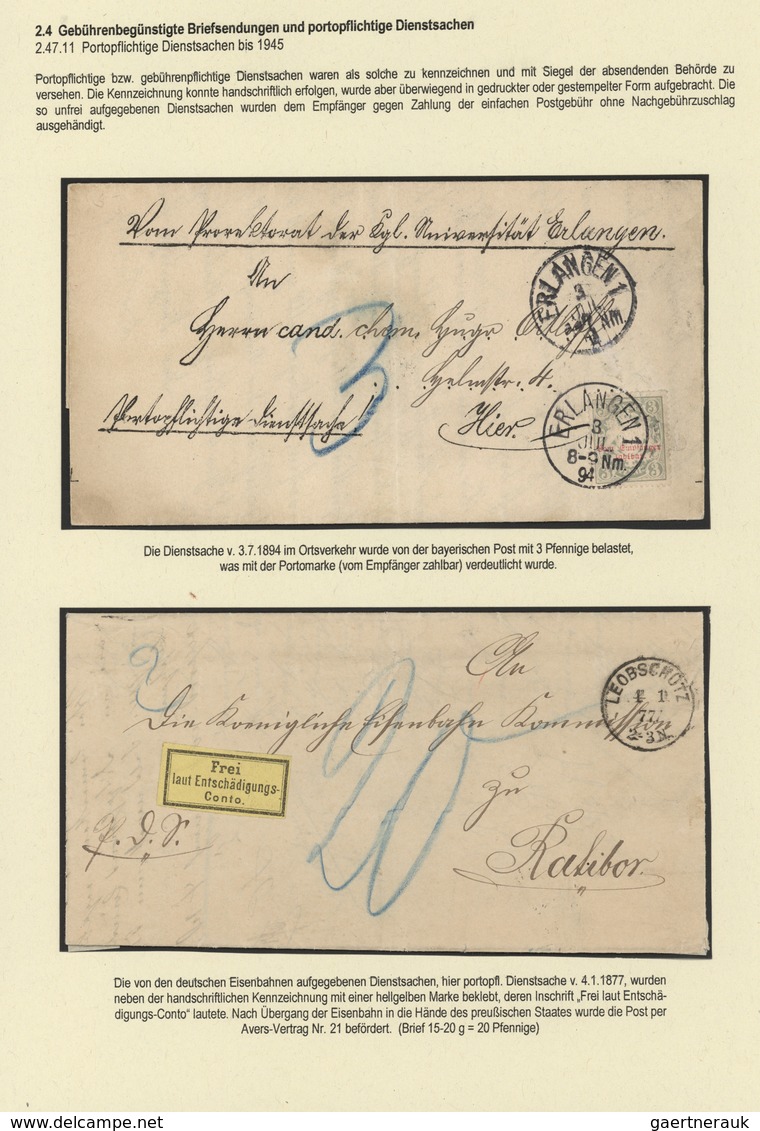 29943 Deutschland: 1808 ab, POSTGEBÜHREN, sehr reichhaltige und attraktive Ausstellungs-Sammlung mit ca.15