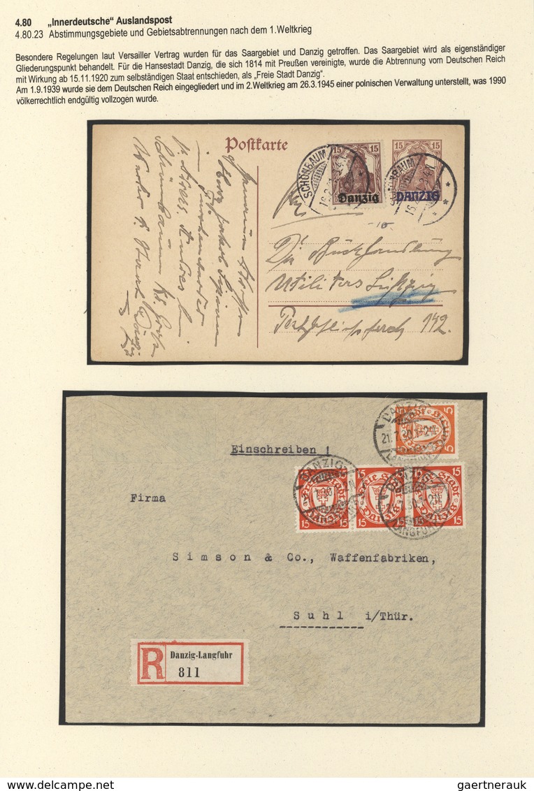 29943 Deutschland: 1808 ab, POSTGEBÜHREN, sehr reichhaltige und attraktive Ausstellungs-Sammlung mit ca.15