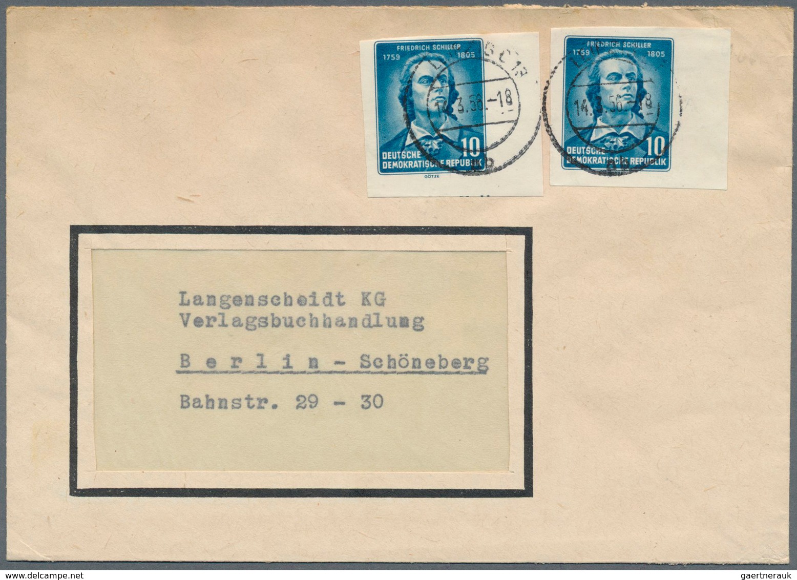 29945 Deutschland: 1833/1989, vielseitige Partie von ca. 140 Briefen und Karten (ab ein wenig Vorphila), S