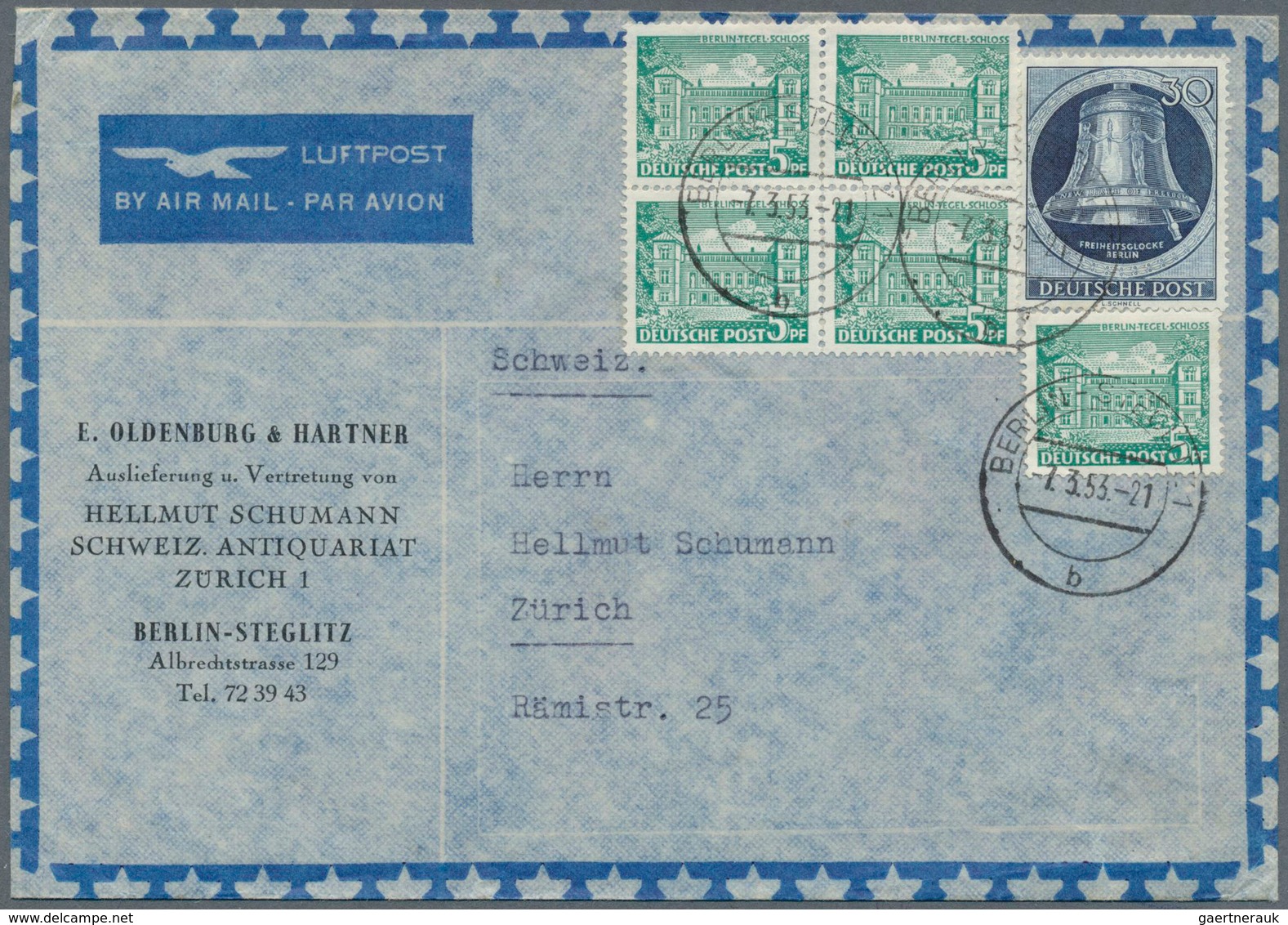 29945 Deutschland: 1833/1989, vielseitige Partie von ca. 140 Briefen und Karten (ab ein wenig Vorphila), S
