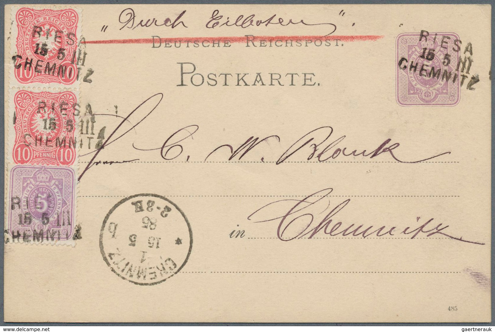 29945 Deutschland: 1833/1989, vielseitige Partie von ca. 140 Briefen und Karten (ab ein wenig Vorphila), S