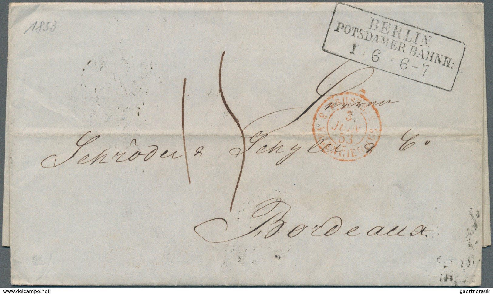 29989 Preußen - Vorphilatelie: 1815 Ab Ca., Posten Mit Ca.180 Belegen, Dabei Viele Briefe Aus Oberschlesie - [Voorlopers