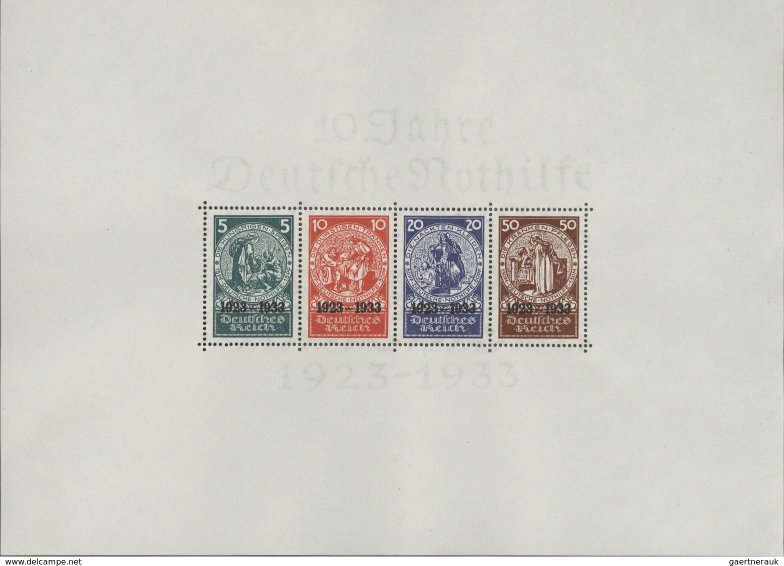 29999 Deutsches Reich: 1872/1935, überkomplette Saubere Sammlung Mit Vielen Pra.- U. Kab.stücken Und Auch - Verzamelingen