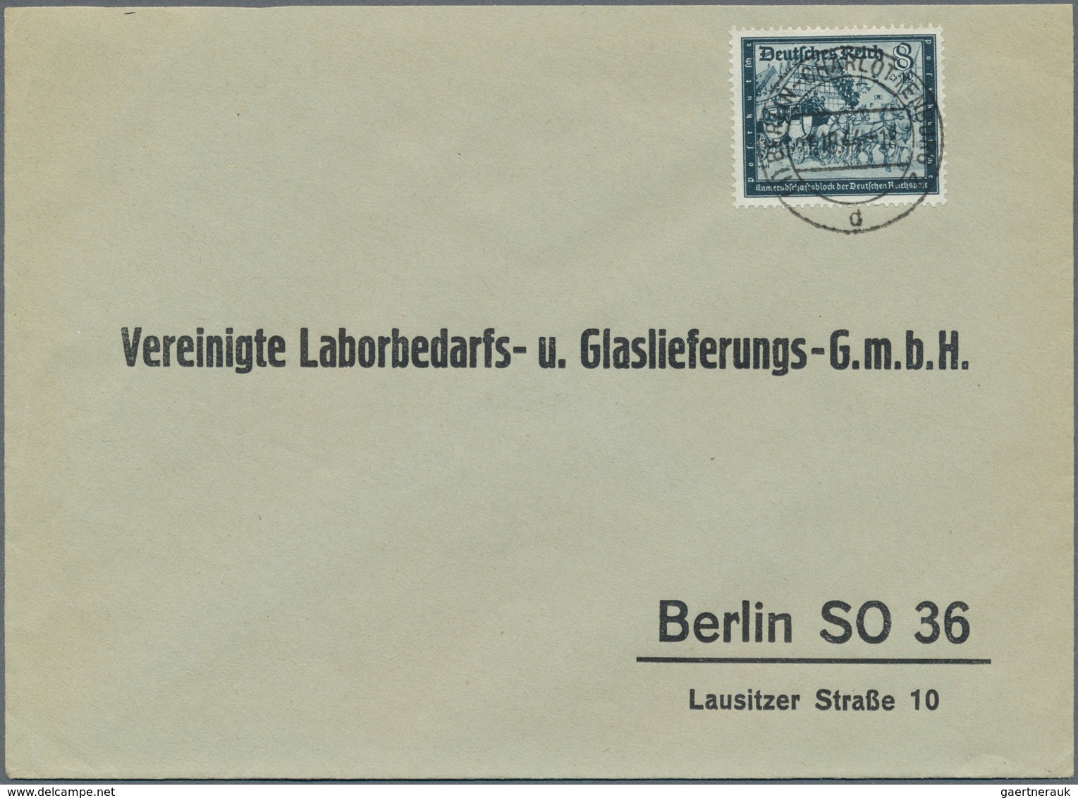 30022 Deutsches Reich - 3. Reich: 1942/1945, Partie Von 16 Briefen Und Karten, Dabei Sondermarken EF Und M - Ungebraucht