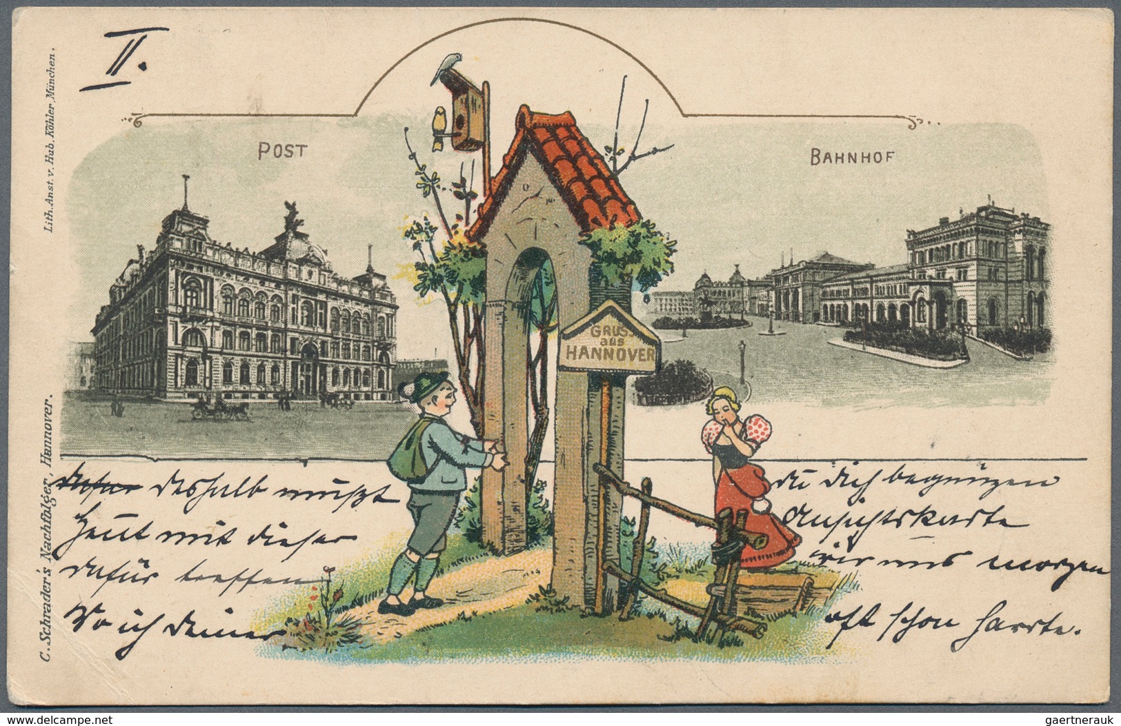 30029 Deutsches Reich - Privatpost (Stadtpost): 1886/1900, HANNOVER MERCUR PRIVATPOST, gehaltvolle Sammlun
