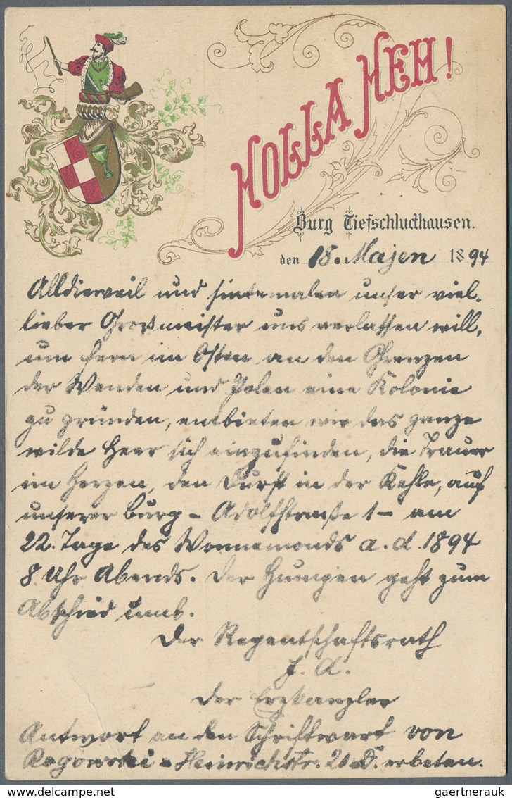 30029 Deutsches Reich - Privatpost (Stadtpost): 1886/1900, HANNOVER MERCUR PRIVATPOST, gehaltvolle Sammlun