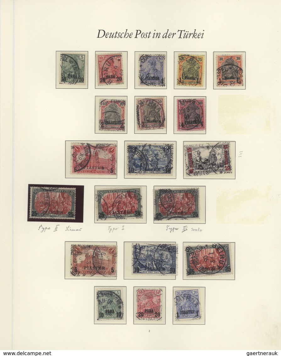 30033 Deutsche Auslandspostämter + Kolonien: 1898/1910 Ca., Gut Bestückte Saubere Sammlung Mit Vielen Komp - Andere & Zonder Classificatie