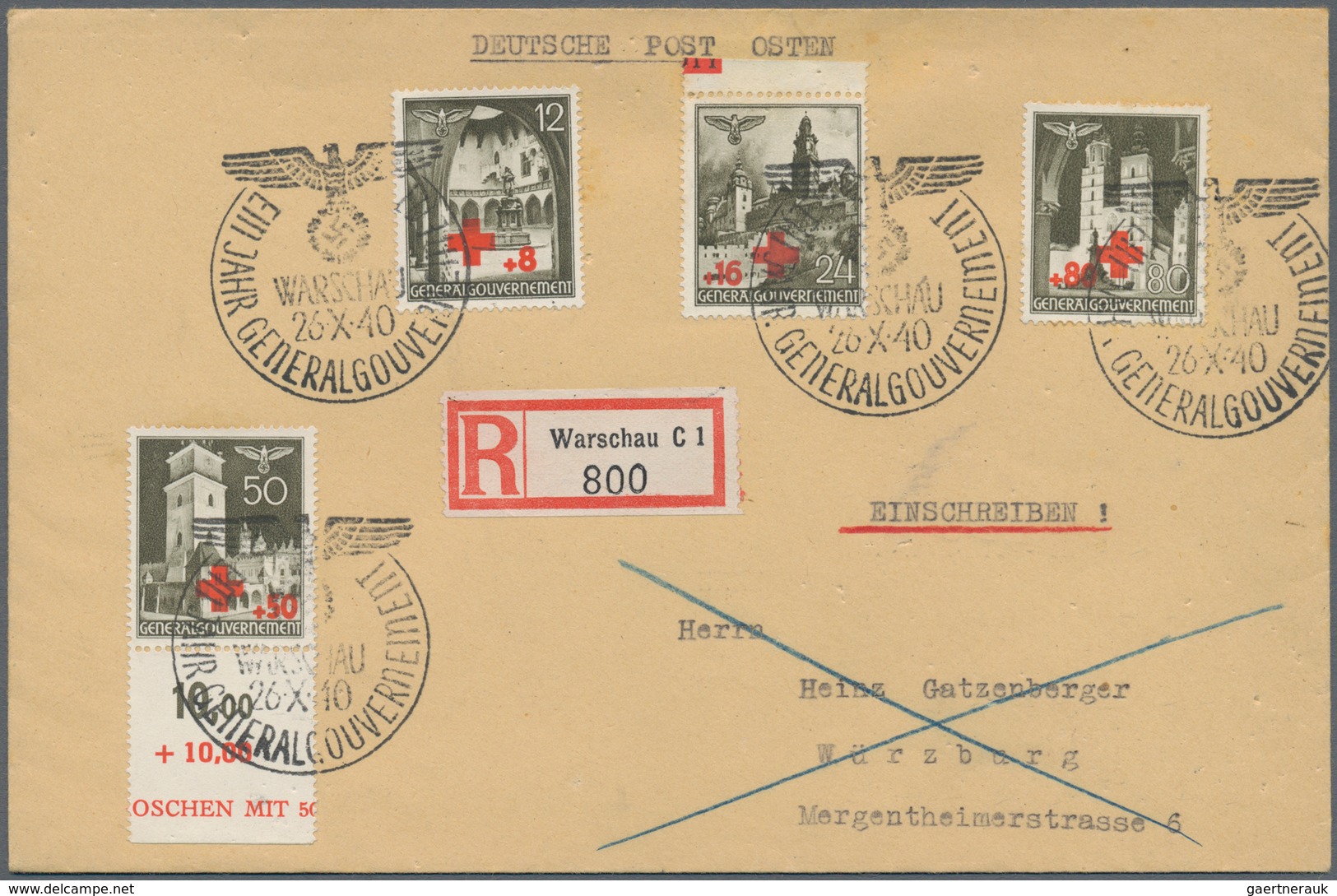 30042A Deutsche Besetzung II. WK: 1939 - 1945, Sauber Gestempelte Sammlung Mit Kleinen Lücken, Dabei U.a. D - Bezetting 1938-45