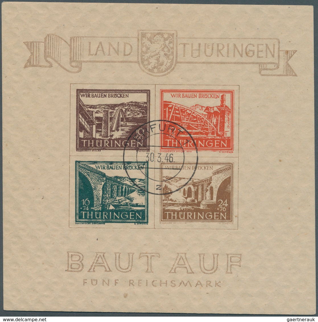 30074 Deutschland Nach 1945: 1945/1959, Saubere Sammlung Auf Vordrucken, Dabei Saar In Den Hauptnummern Ko - Sammlungen