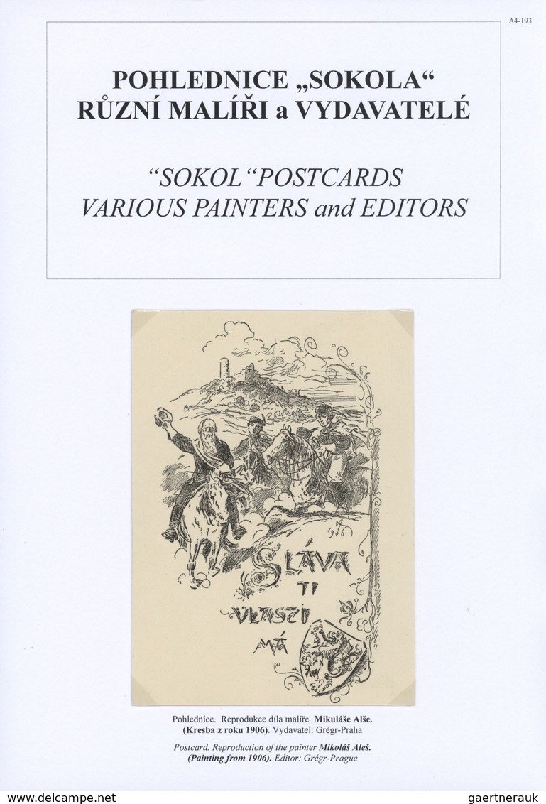 30178 Ansichtskarten: Alle Welt: CZECHOSLOVAKIA, From 1900 Onwards. SOKOL - National Minded Gymnastic Move - Zonder Classificatie