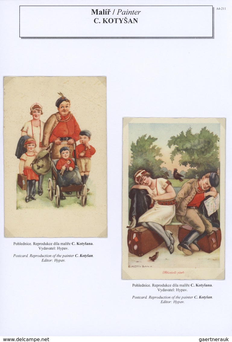 30178 Ansichtskarten: Alle Welt: CZECHOSLOVAKIA, From 1900 Onwards. SOKOL - National Minded Gymnastic Move - Zonder Classificatie