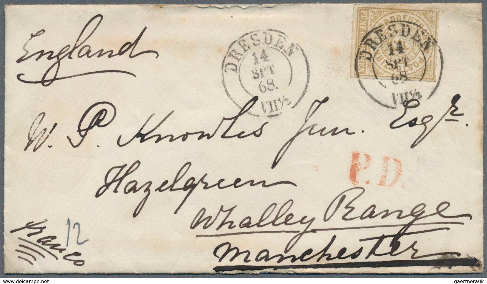 31003 Deutschland: 1828/1874, Interessantes Konvolut Mit Ca.80 Belegen Ab Vorphilatelie Bis Brustschild, D - Sammlungen
