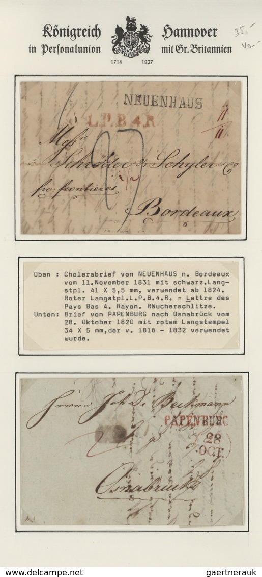 31006 Deutschland: 1850/1940, Altes KaBe Vordruckalbum Ab Altdeutschland, Deutsches Reich Bis 1940, Abstim - Verzamelingen