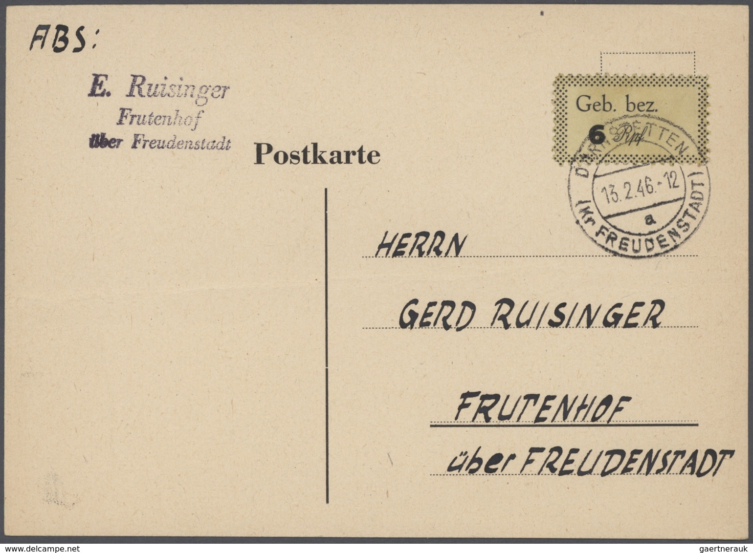 31024 Deutschland: 1860-1960, Vielseitige Partie Mit Geschätzt 1.000 Briefen, Ganzsachen Und Belegen, Dabe - Sammlungen