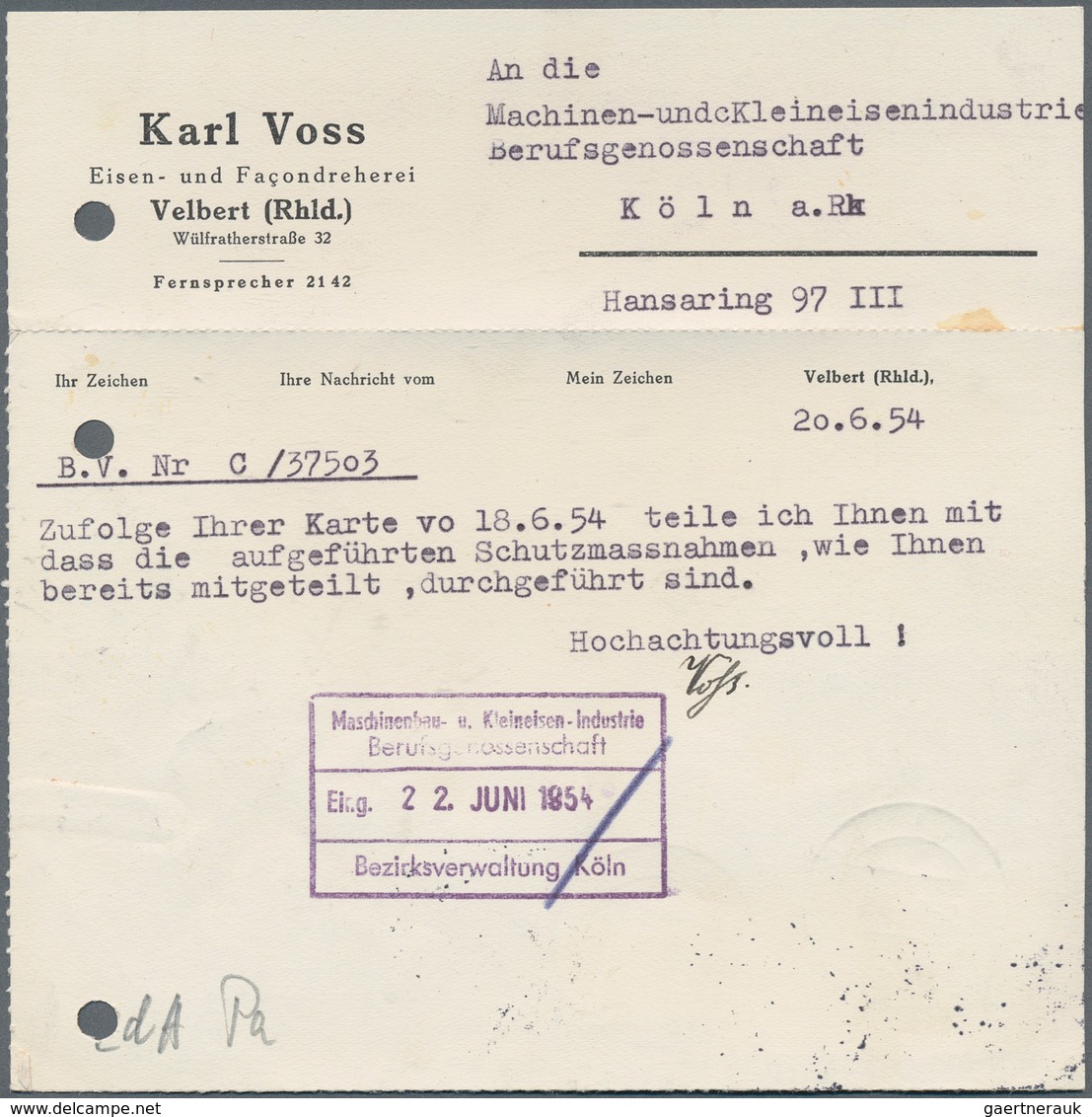 31032 Deutschland: 1870/1955, Belegeposten Mit Vielen Deutsches Reich Dienstpost Briefen, Welche Bereits V - Sammlungen