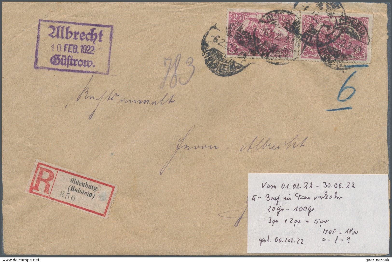 31032 Deutschland: 1870/1955, Belegeposten mit vielen Deutsches Reich Dienstpost Briefen, welche bereits v
