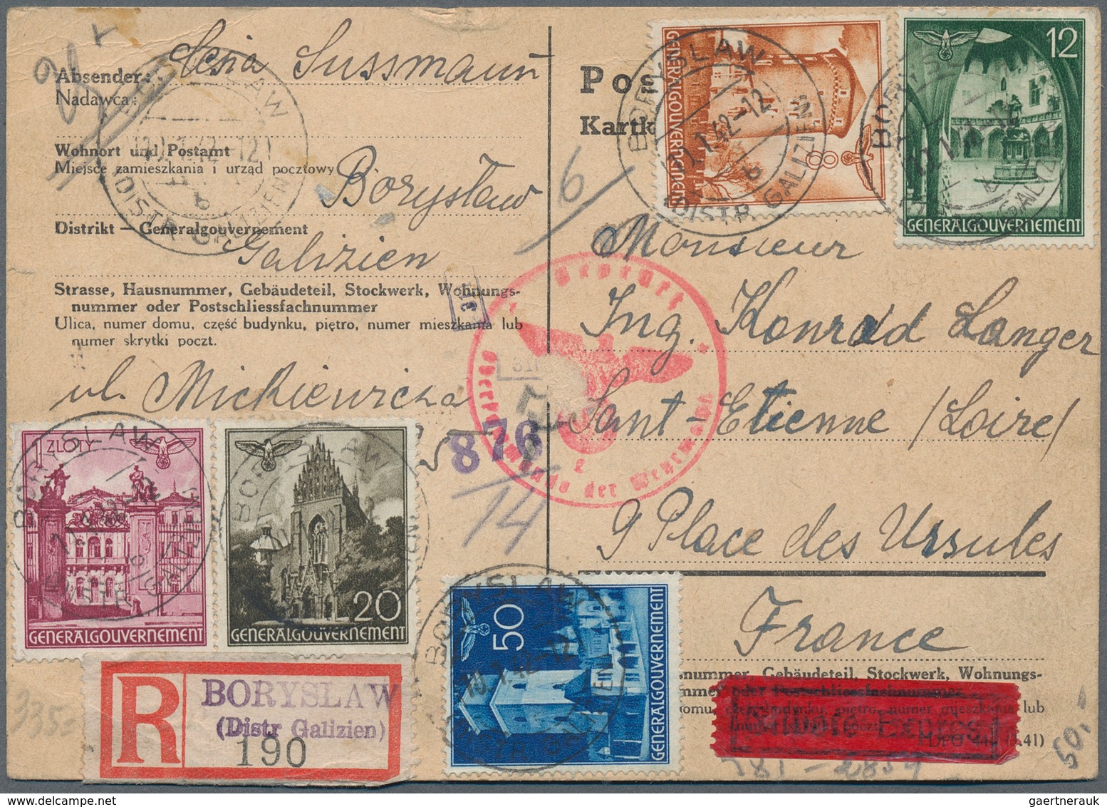31035 Deutschland: 1870-1980, Schachtel Aus Nachlass Voll Mit Briefen / Karten Meist Deutschland Ab Bayern - Verzamelingen