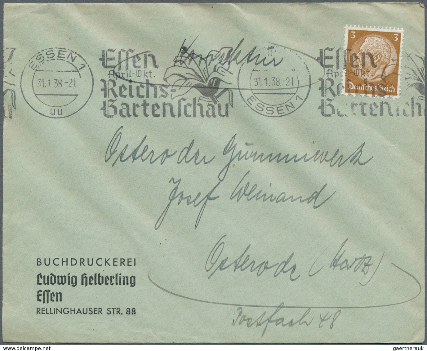 31049 Deutschland: 1880/1985, riesiger Posten von Briefen und Ganzsachen subsummiert unter dem Stichwort "