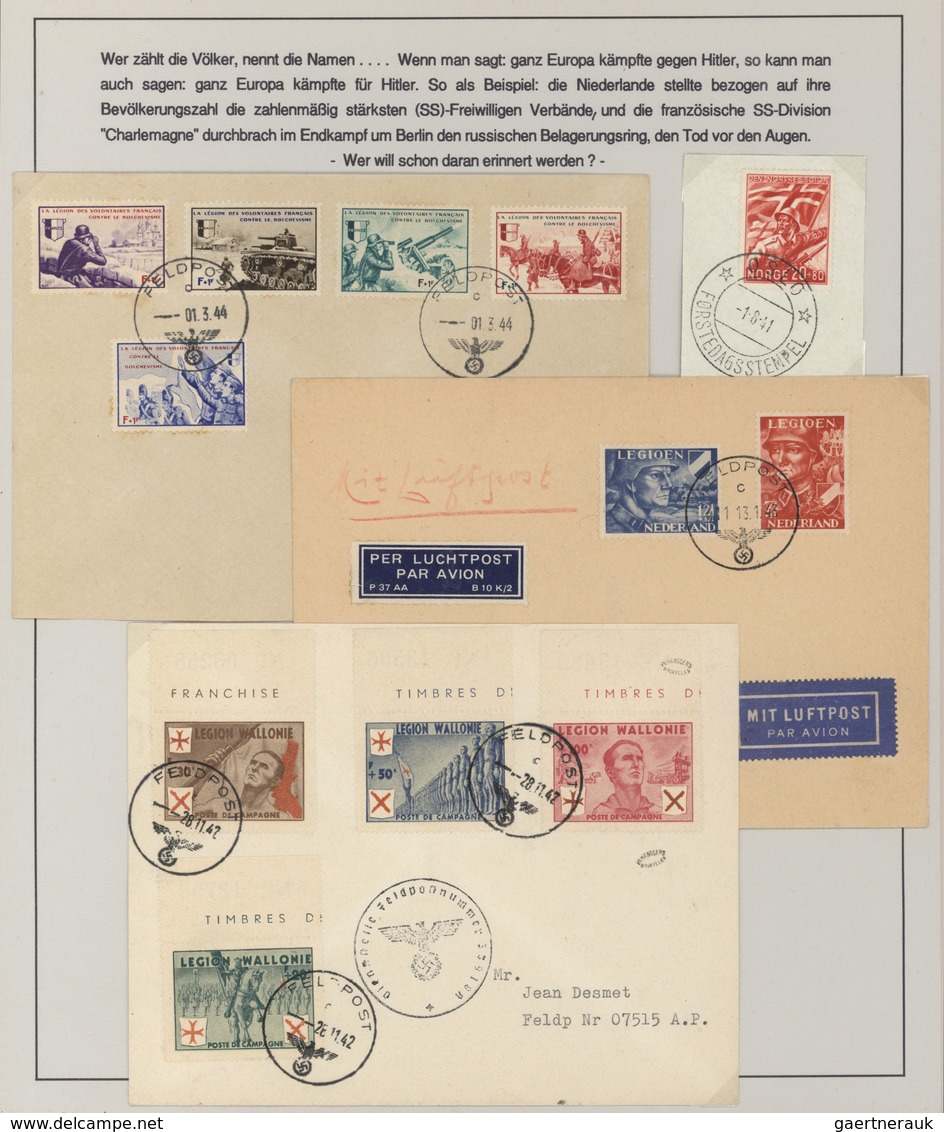31053 Deutschland: 1890/1948, Gehaltvolle Ausstellungs-Sammlung Mit Einem Attraktiven Querschnitt Durch Di - Verzamelingen