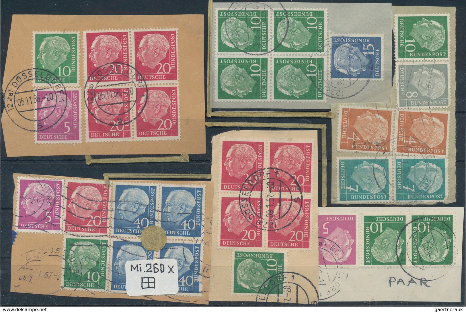 31062 Deutschland: 1900/1980 (ca.), Kontroverse Und Urige Partie Auf Fast 100 Steckkarten, Teils Unterschi - Sammlungen