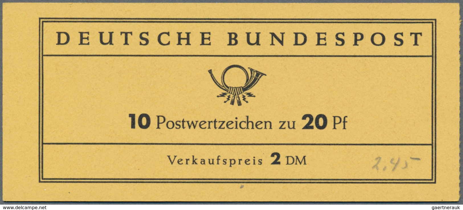 31092 Deutschland: 1940-1960, Markenheftchen, Partie Mit Rund 130 Heftchen Ab 3. Reich, Hauptmenge Bund Mi - Verzamelingen