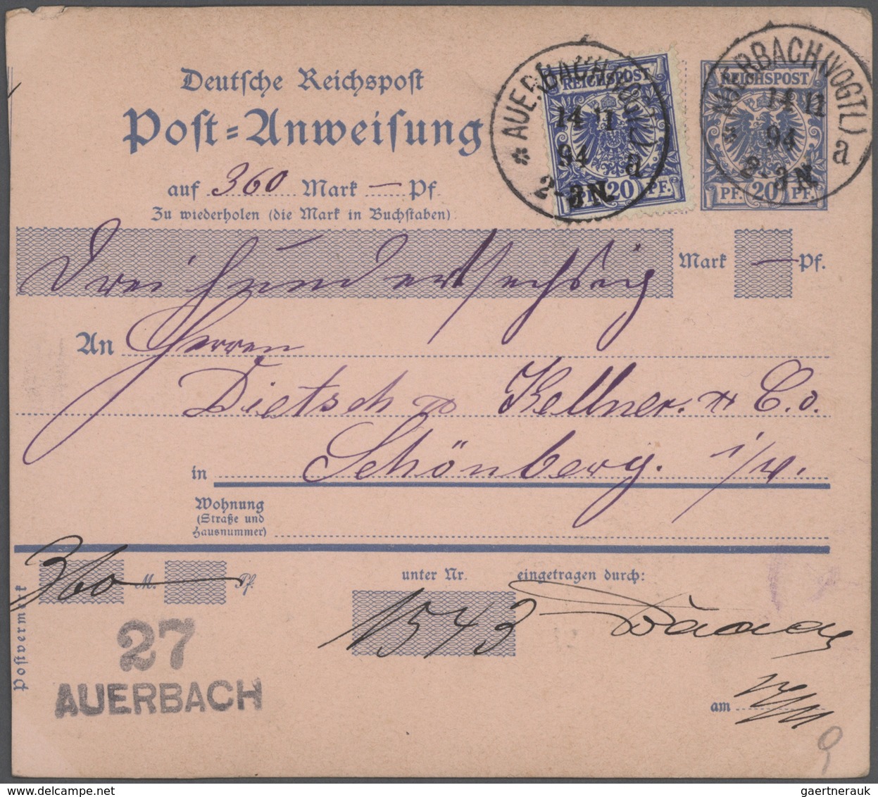 31108 Deutschland - Ganzsachen: 1860-1980, Umfangreiche Sammlung Quer Durch Alle Gebiete, Dabei Zahlreiche - Verzamelingen