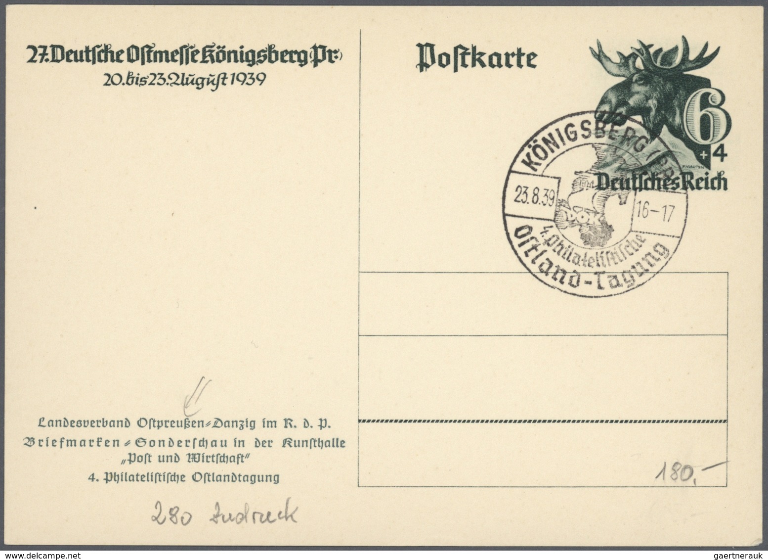 31109 Deutschland - Ganzsachen: 1873/1940 (ca). Sammlung Von Insgesamt 74 Postkarten, Gebraucht Oder Ungeb - Verzamelingen