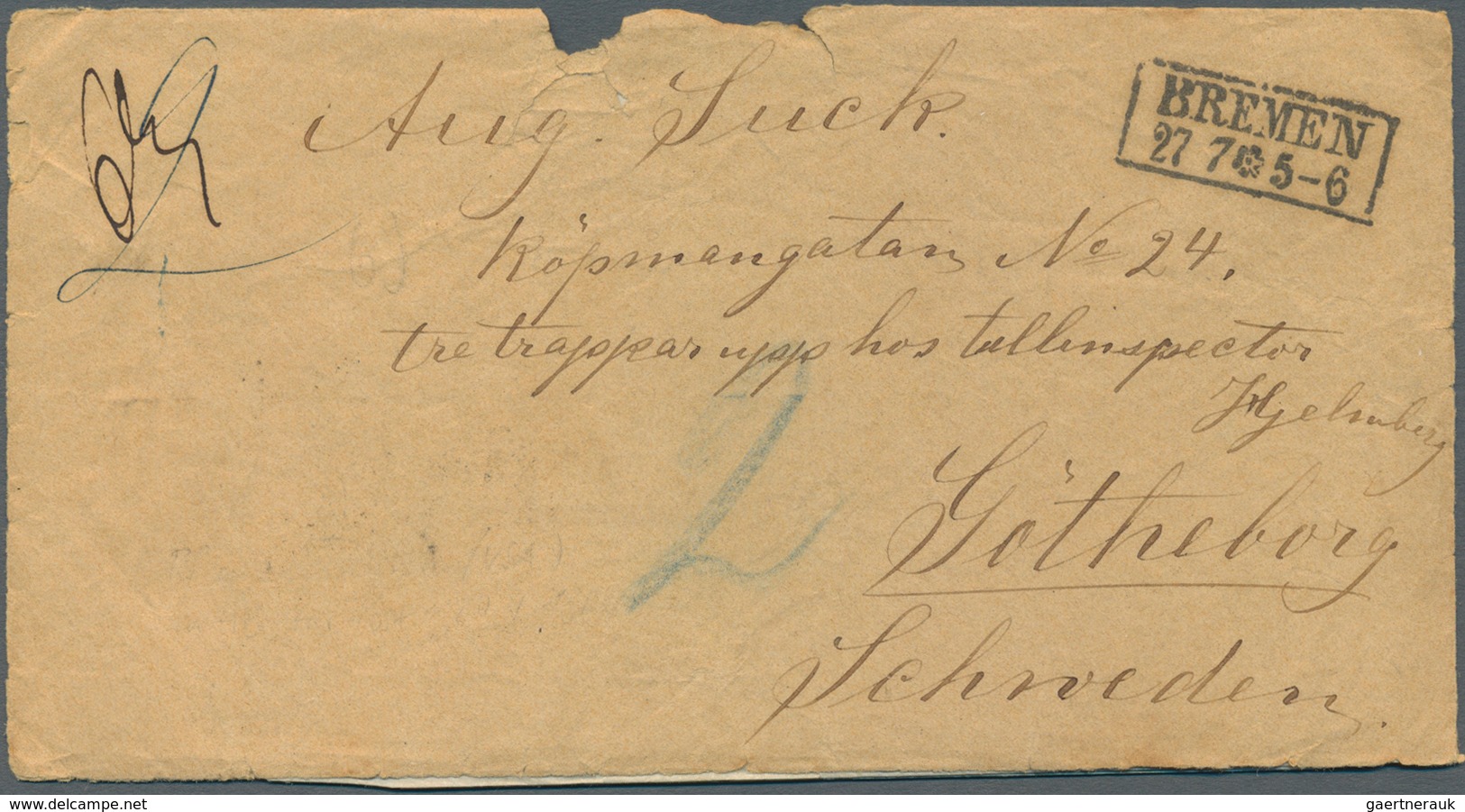 31135 Altdeutschland - Vorphila: 1744/1865 (ca.), Interessanter Posten Vorphila-Briefe Ab Botenpost Inkl. - Vorphilatelie