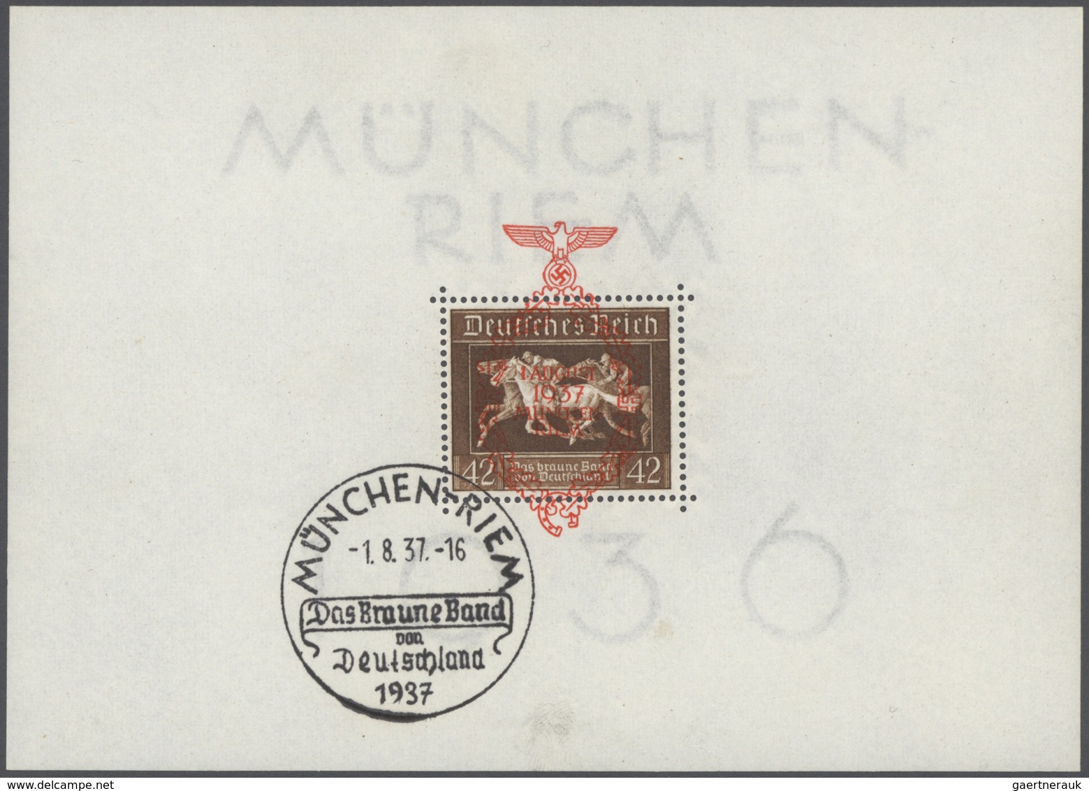 31162 Altdeutschland und Deutsches Reich: 1850/1945, Steckkartenposten ab Altdeutschland in unterschiedlic