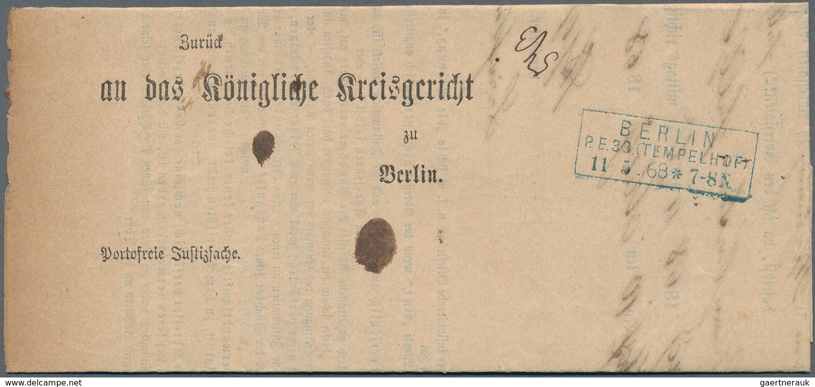 31167 Altdeutschland Und Deutsches Reich: 1932/1902, BERLINER POSTGESCHICHTE, Umfangreiche Sammlung Beginn - Sammlungen