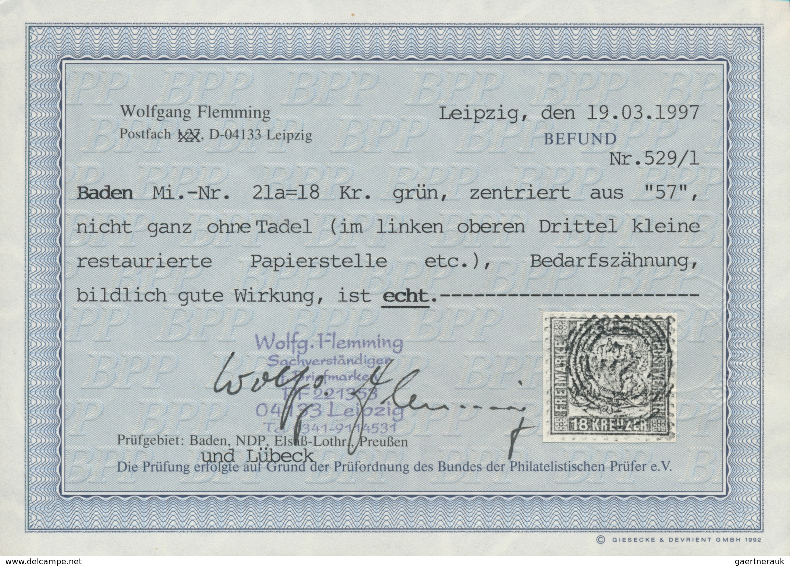 31172 Baden - Marken Und Briefe: 1851/1870, Gestempelte Sammlung Von 111 Marken, Sauber Auf Blanko-Blätter - Andere & Zonder Classificatie