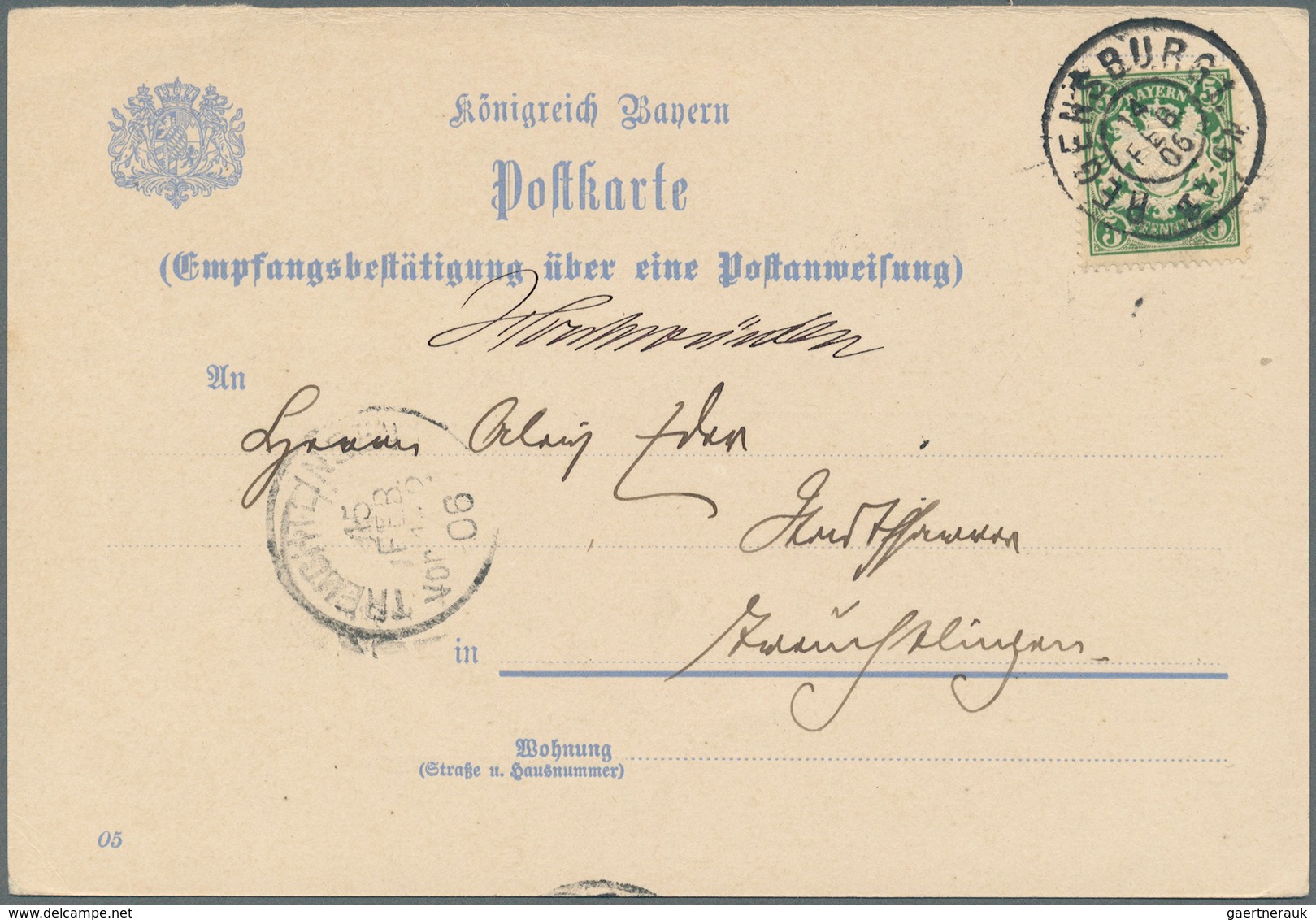 31205 Bayern - Marken und Briefe: 1880/1910, Wappen Pfennigzeit, 70 Belege mit immer wieder auch interessa