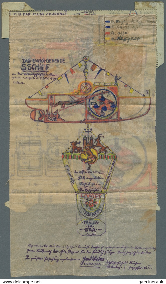 31206 Bayern - Marken Und Briefe: 1887/1920, Partie Von 37 Briefen, Karten Und Gebrauchten Ganzsachen, Dab - Sonstige & Ohne Zuordnung