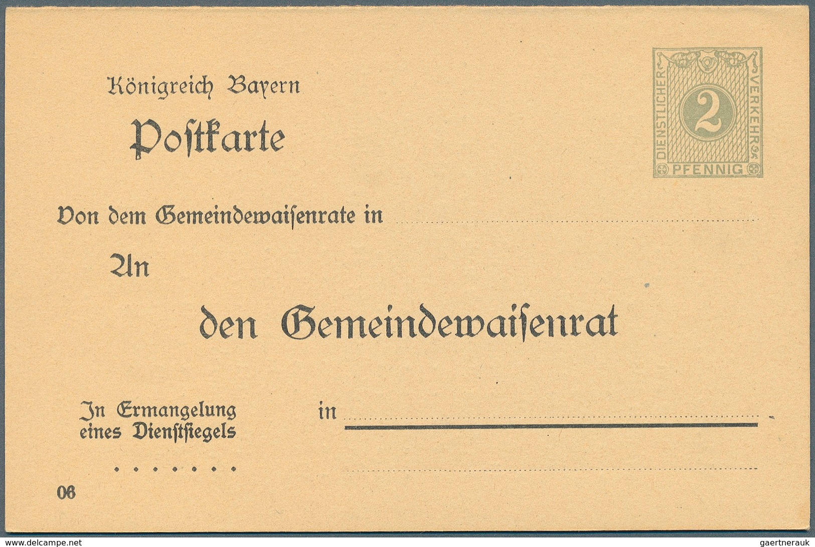 31227 Bayern - Ganzsachen: 1873/1919. Sammlung von 88 besseren, ungebrauchten POSTKARTEN ab der 1. Nummer.