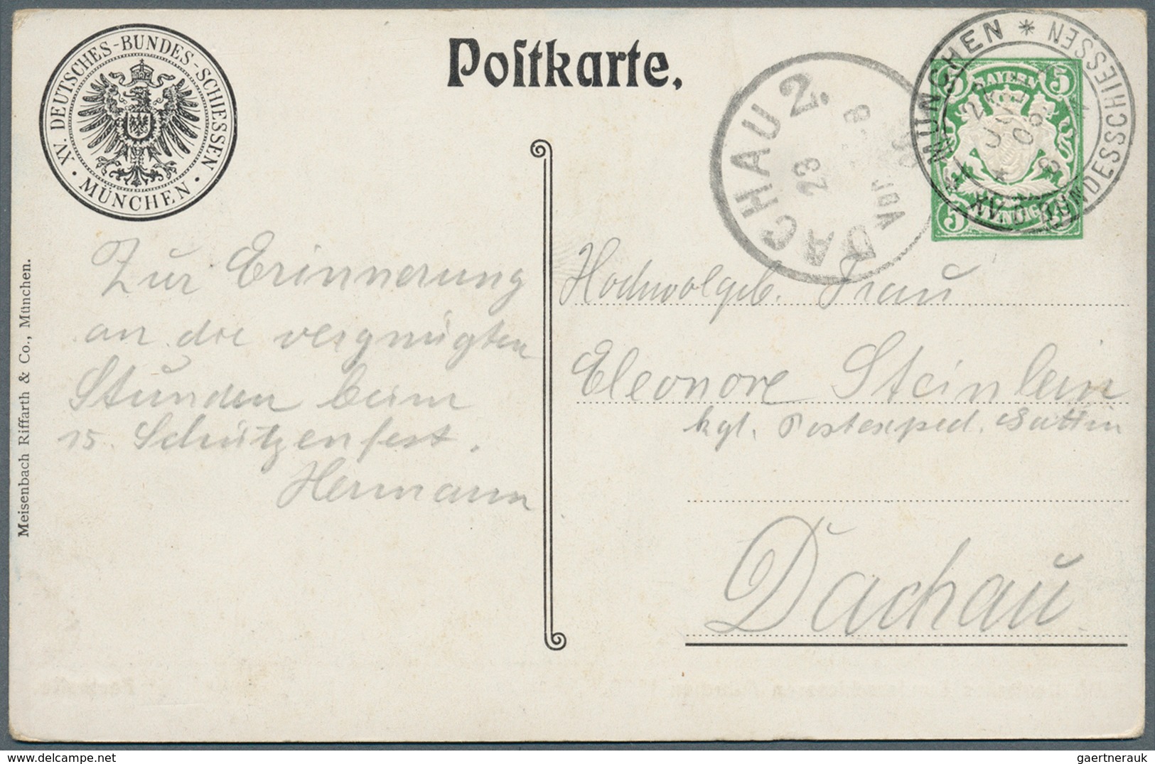 31233 Bayern - Ganzsachen: 1874/1920, Unfangreicher Lagerbestand In 4 Kartons Mit Karten, Doppelkarten, Um - Sonstige & Ohne Zuordnung