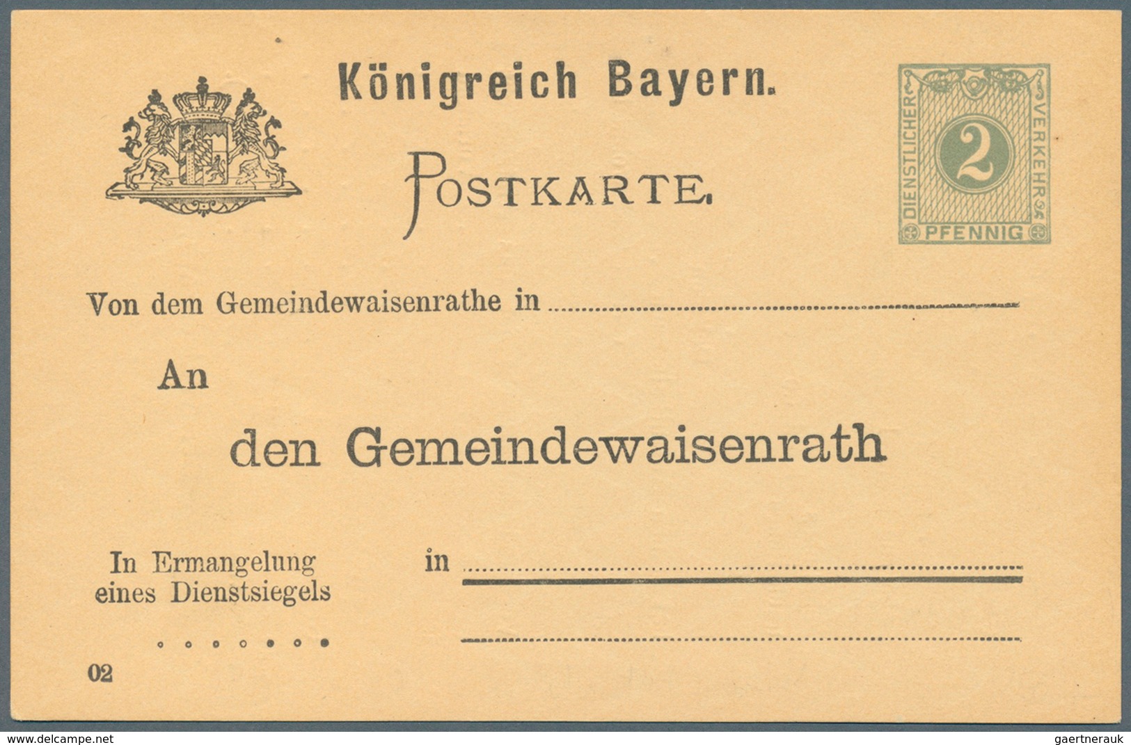 31235 Bayern - Ganzsachen: 1876/1920. Sammlung von 47 ungebrauchten Postkarten. Dabei viele bessere Stücke