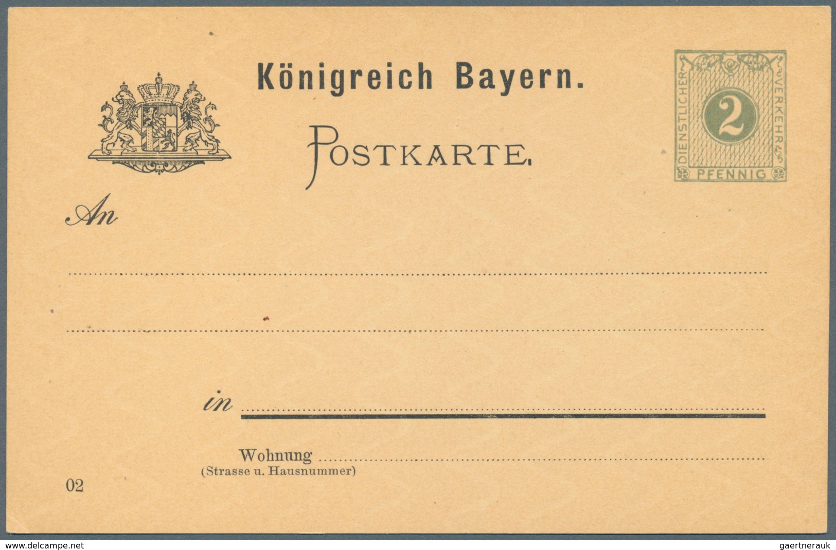 31235 Bayern - Ganzsachen: 1876/1920. Sammlung von 47 ungebrauchten Postkarten. Dabei viele bessere Stücke