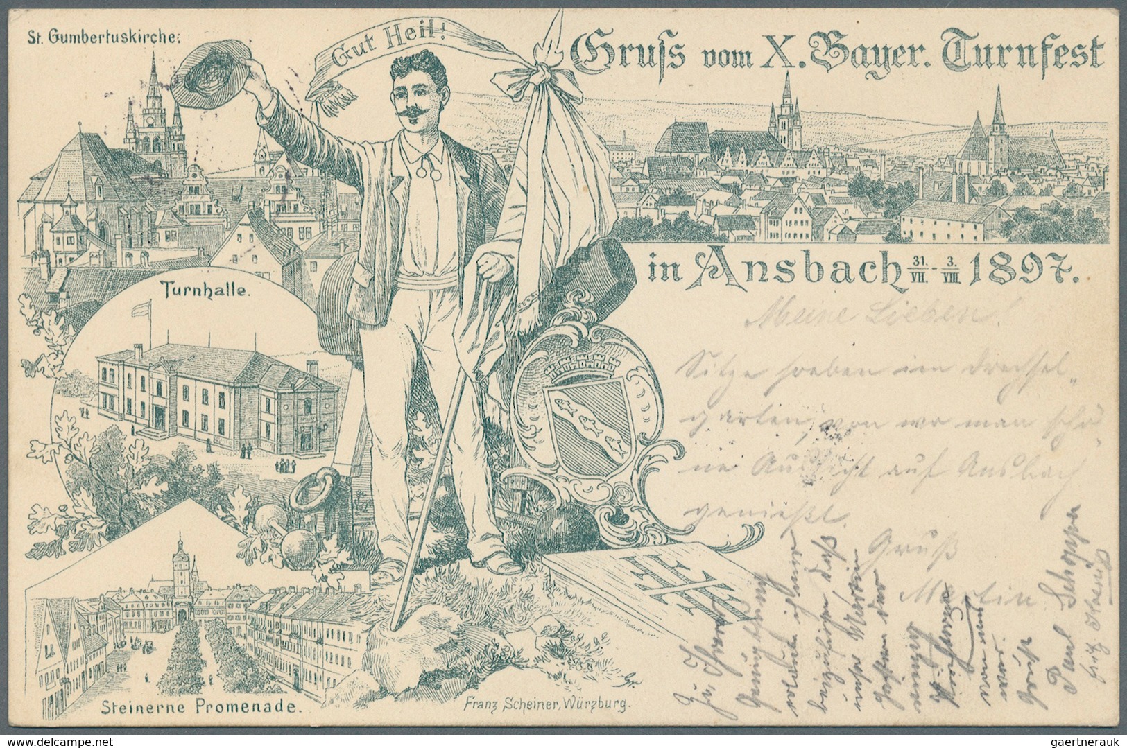 31236 Bayern - Ganzsachen: 1897/1915, PRIVATGANZSACHEN, Sehr Umfangreiche Sammlung Mit Ca. 400, Fast Nur V - Autres & Non Classés