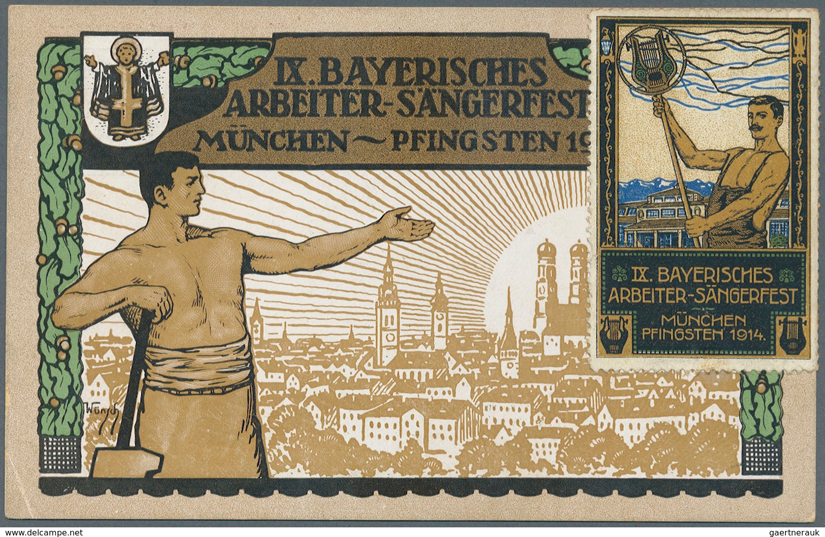 31236 Bayern - Ganzsachen: 1897/1915, PRIVATGANZSACHEN, sehr umfangreiche Sammlung mit ca. 400, fast nur v