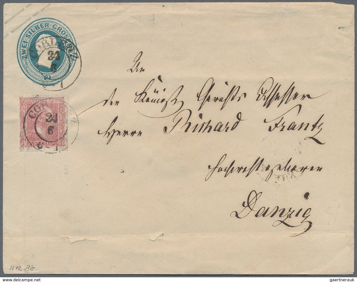 31292 Preußen - Marken Und Briefe: 1850/1870 (ca.), Attraktiver Und Vielseitiger Posten Mit Rund 130 Beleg - Other & Unclassified