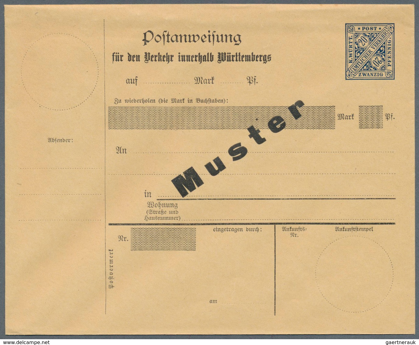 31363 Württemberg - Ganzsachen: 1862/1922, Umfangreiche Slg. Mit über 200 Verschiedenen Meist Ungebrauchte - Andere & Zonder Classificatie