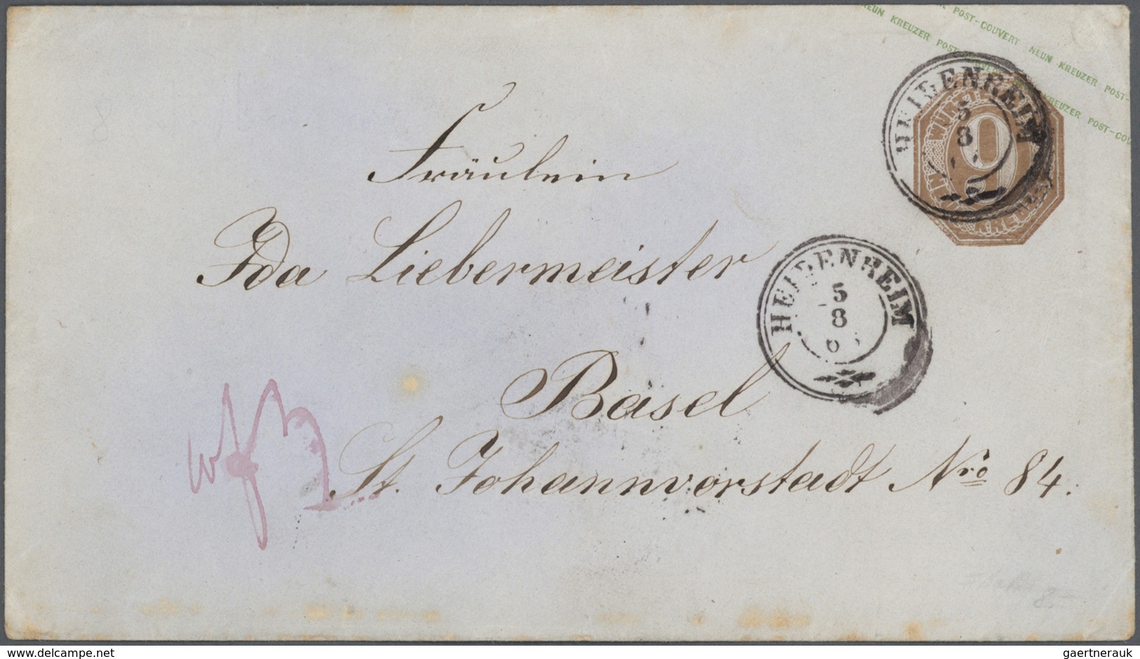 31365 Württemberg - Ganzsachen: 1862/1899, Meist Ungebrauchte Sammlung Mit Vielen Verschiedenen Umschlägen - Sonstige & Ohne Zuordnung