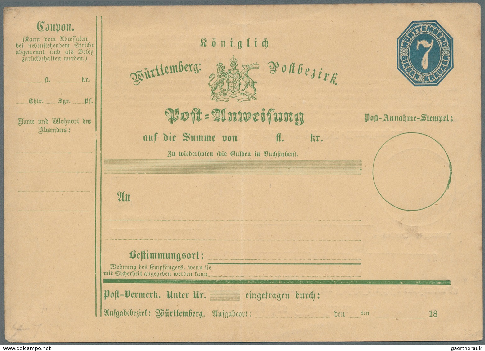 31369 Württemberg - Ganzsachen: 1867/1916, Sauberer Posten Von über 60 Ungebrauchten Ganzsachen In Frische - Sonstige & Ohne Zuordnung