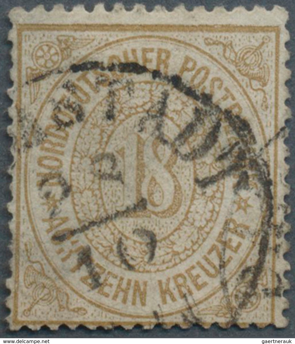 31386 Norddeutscher Bund - Marken Und Briefe: 1868/1871, Reichhaltige Sammlung Mit Besseren Und Guten Wert - Andere & Zonder Classificatie