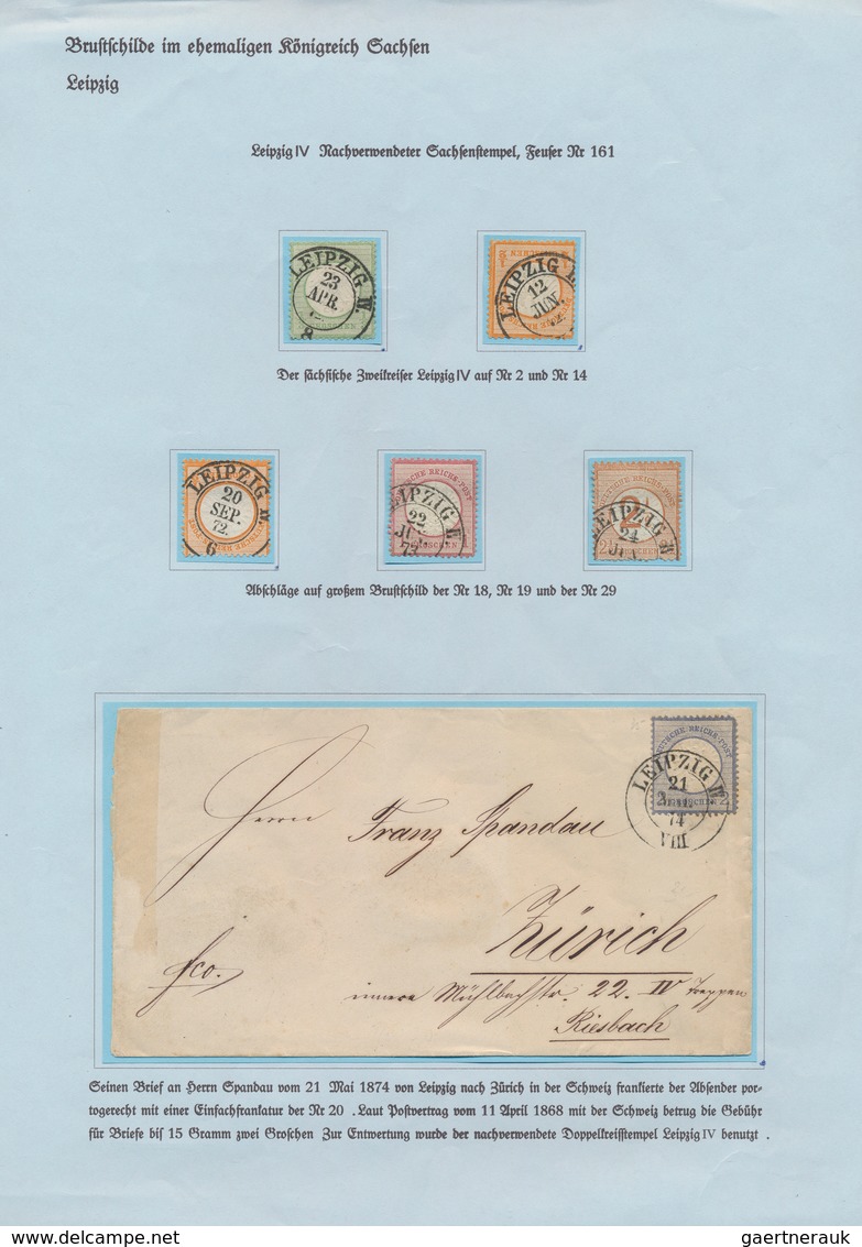 31416 Deutsches Reich: 1872/1932, Uriger Sammlungsbestand In Zwei Steckbüchern, Teils Etwas Unterschiedlic - Verzamelingen