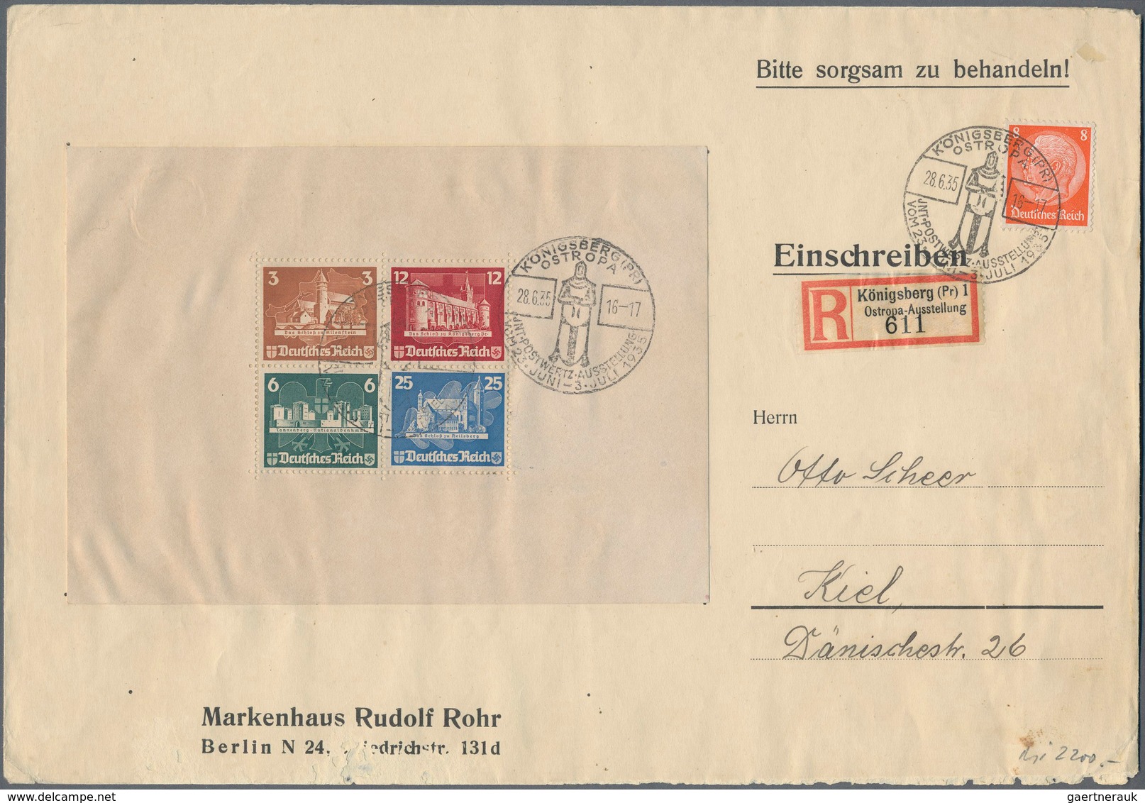 31419 Deutsches Reich: 1872/1940 (ca.), Lagerbuch Mit überwiegend Postfrischen Ausgaben, Teils Unterschied - Verzamelingen