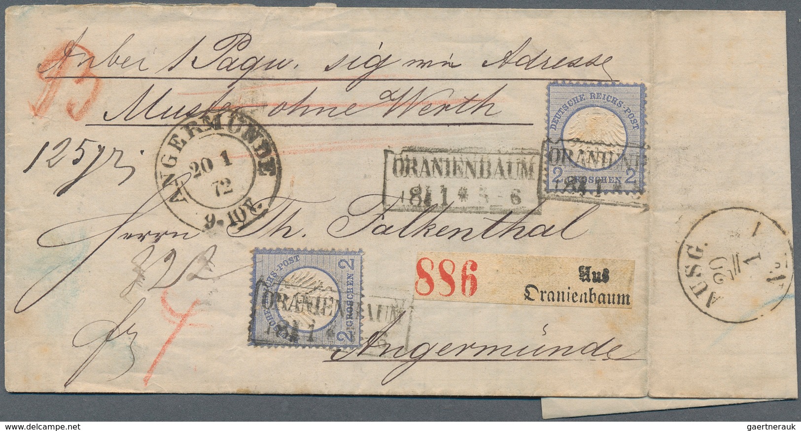 31422 Deutsches Reich: 1872/1944, Partie Von Ca. 50 Briefen/Karten/Sonderblättern, Dabei Nette Brustschild - Verzamelingen
