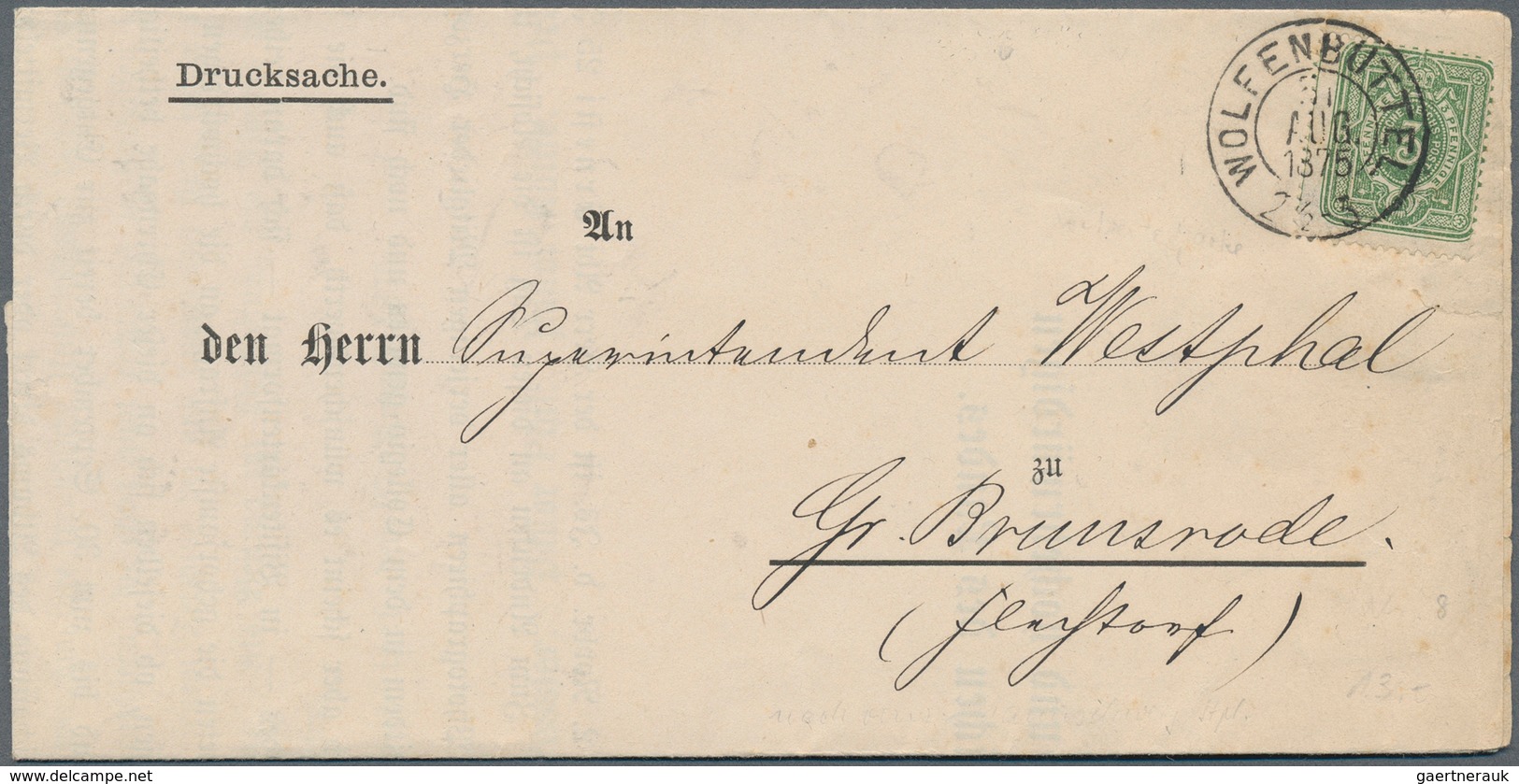 31532 Deutsches Reich - Pfennige: 1875/1890, Album Mit 100 Belegen Der 3 Pfennige Bzw. 3 Pfennig Grün. Nac - Brieven En Documenten