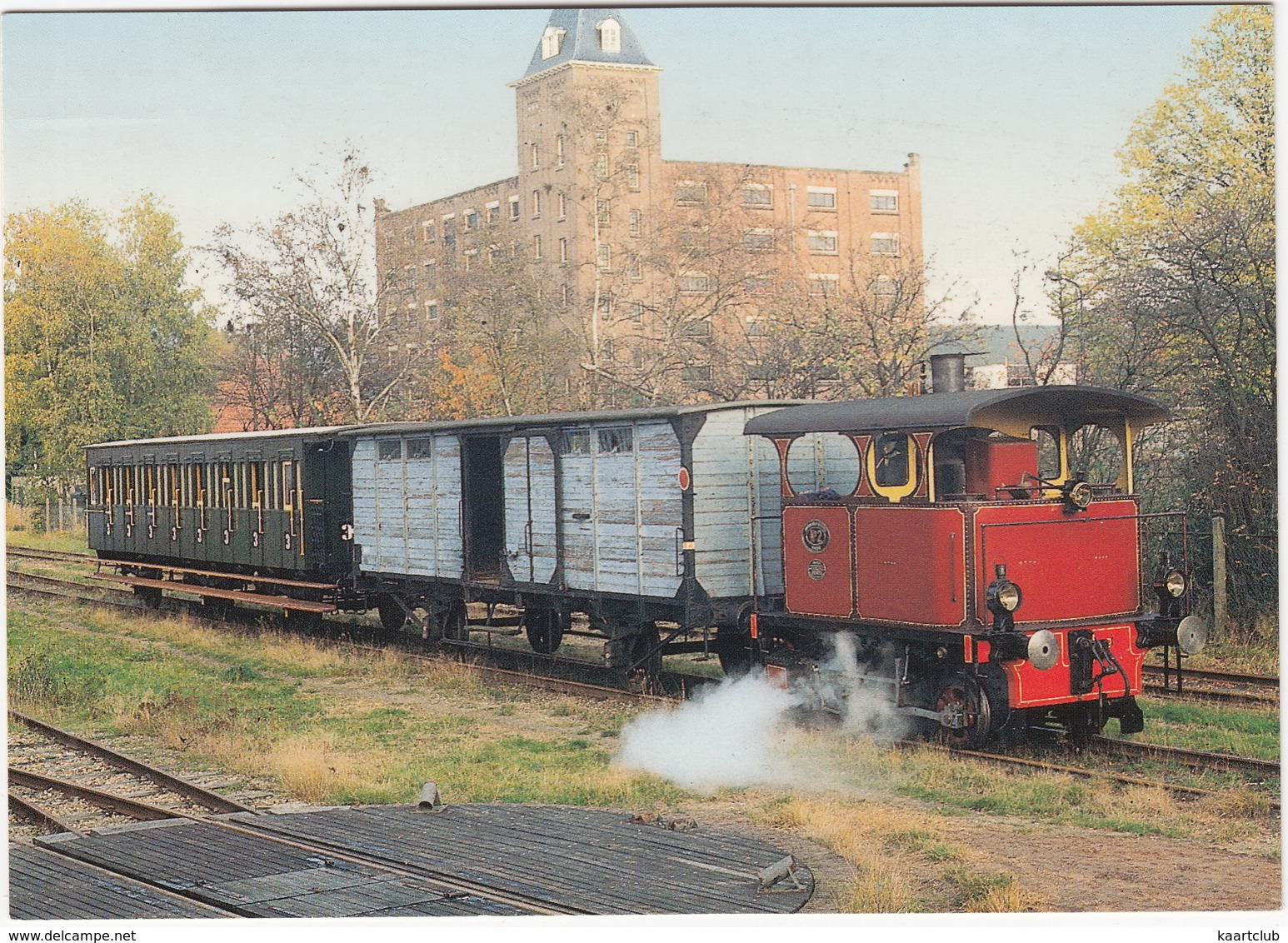 Haaksbergen: Loc. 2 (Bj. 1926) Met Belgische Trein - Museum Buurt Spoorweg - (Holland) - Treinen