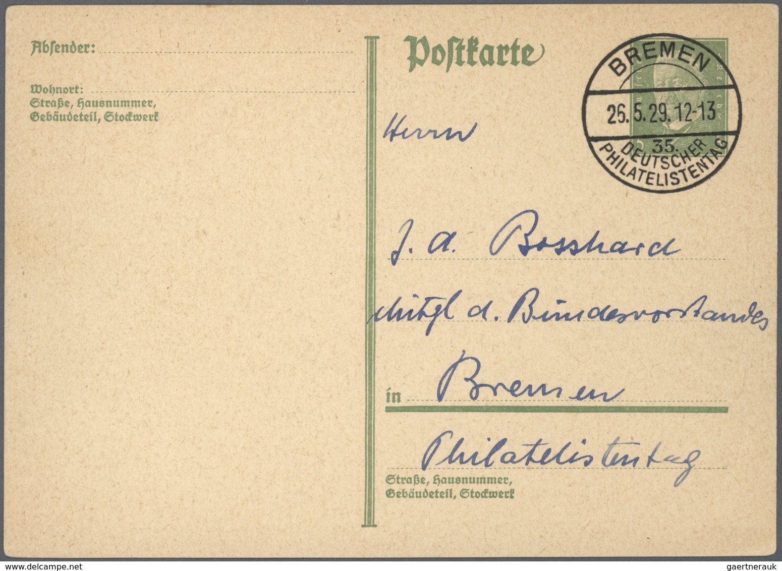 31594 Deutsches Reich - Weimar: 1925/1933, Partie Von Ca. 68 Briefen Und Karten, Dabei Verwendungsformen, - Ungebraucht